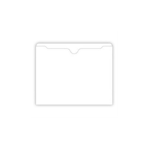 Asp Ultra Hvy Dty Jackets-Plain, 9 1/2" X 11 3/4", 100 Per Pk: Wht Pk 5722